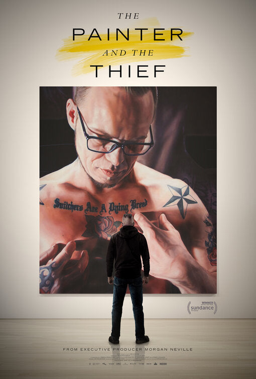 1000 piece jigsaw puzzle for the movie poster: The Painter and the Thief (2020) ver3