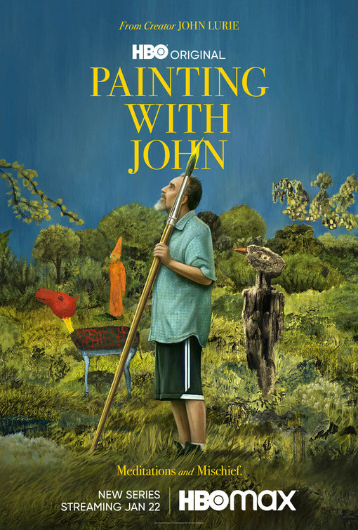 1000 piece jigsaw puzzle for tv poster: Painting with John