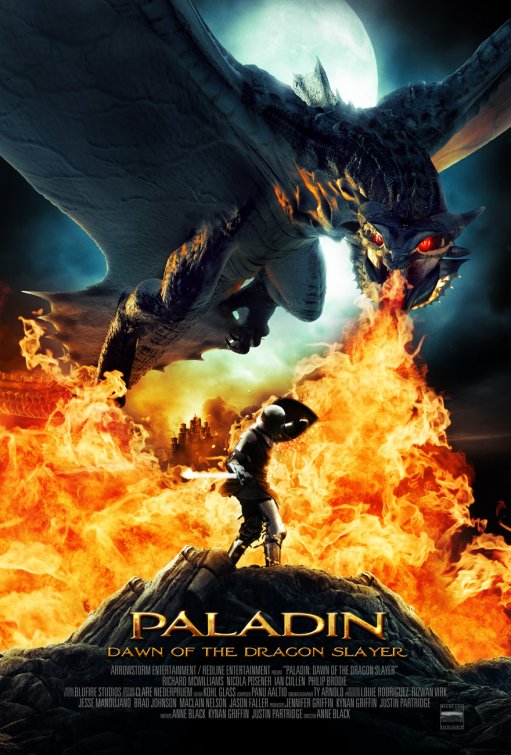1000 piece jigsaw puzzle for the movie poster: Paladin (2011)