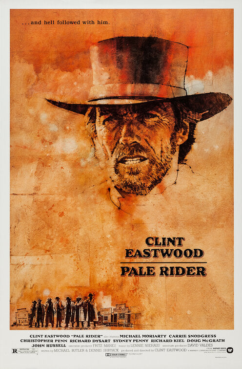 the movie poster: Pale Rider (1985)