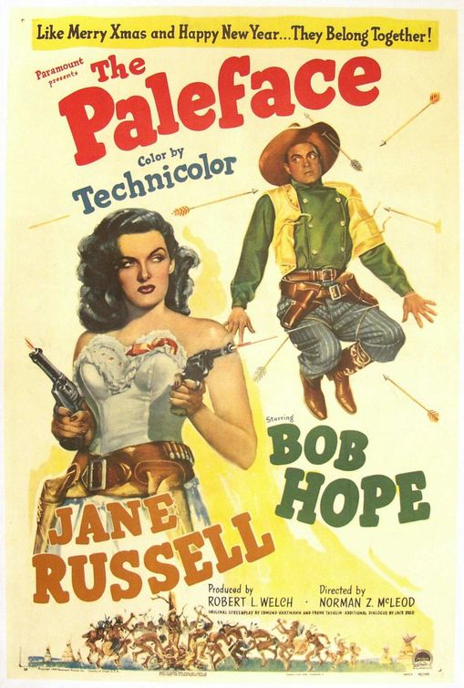 the movie poster: The Paleface (1948)