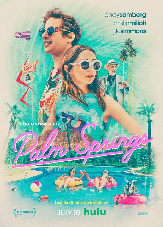 1000 piece jigsaw puzzle for the movie poster: Palm Springs (2020) ver2