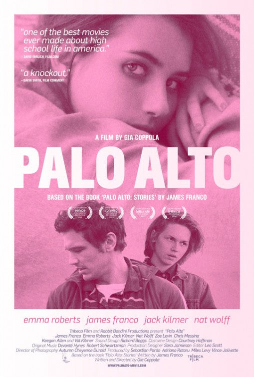 1000 piece jigsaw puzzle for the movie poster: Palo Alto (2014) ver2