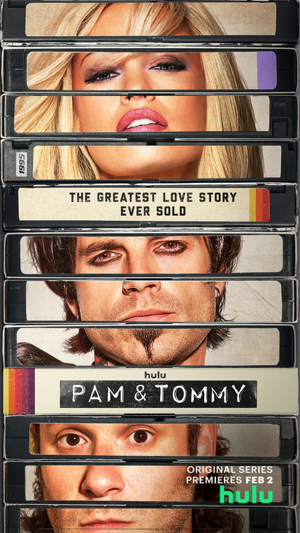 1000 piece jigsaw puzzle for tv poster: Pam & Tommy
