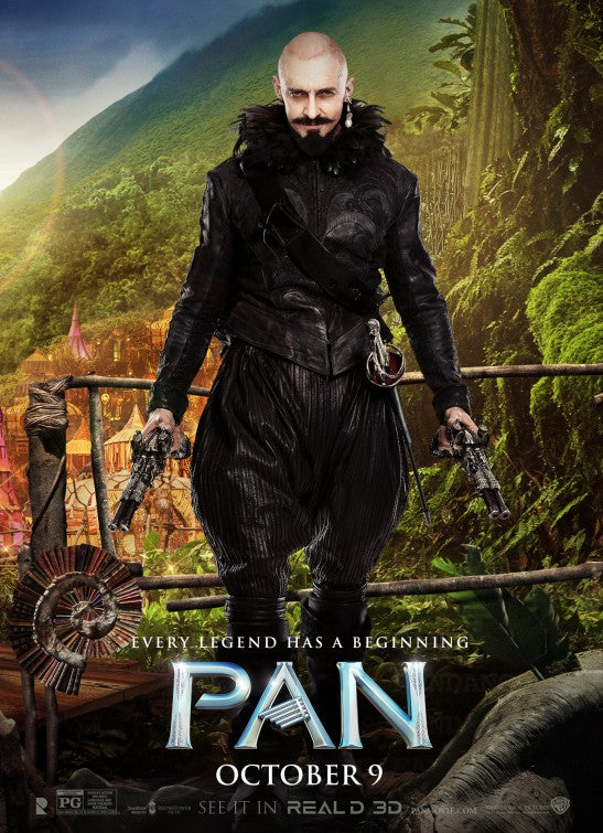 1000 piece jigsaw puzzle for the movie poster: Pan (2015) ver15