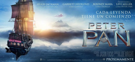 1000 piece jigsaw puzzle for the movie poster: Pan (2015) ver7