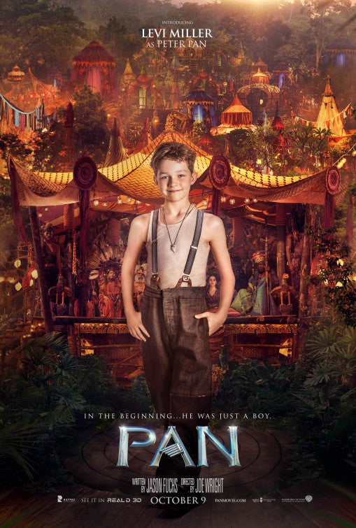 1000 piece jigsaw puzzle for the movie poster: Pan (2015) ver8