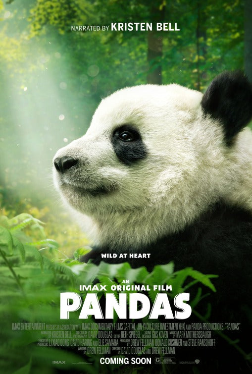 1000 piece jigsaw puzzle for the movie poster: Pandas (2018) ver2