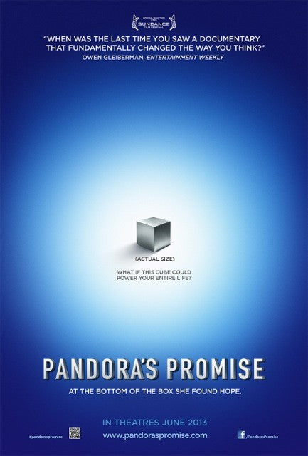 1000 piece jigsaw puzzle for the movie poster: Pandora's Promise (2013)