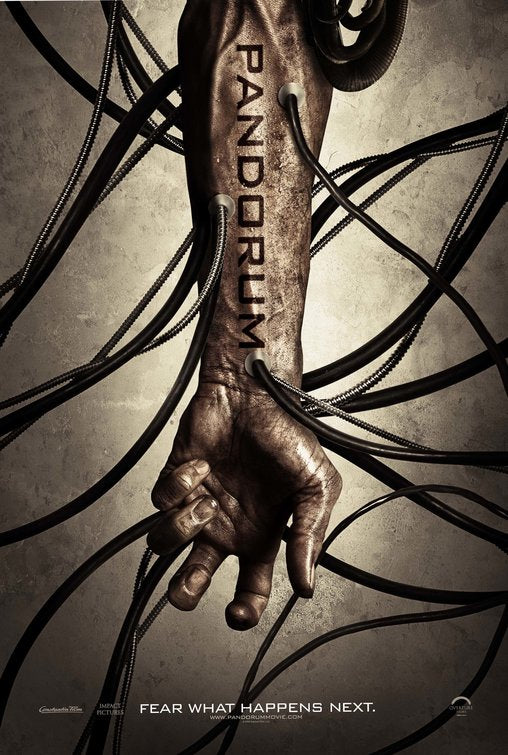 1000 piece jigsaw puzzle for the movie poster: Pandorum (2009) ver2