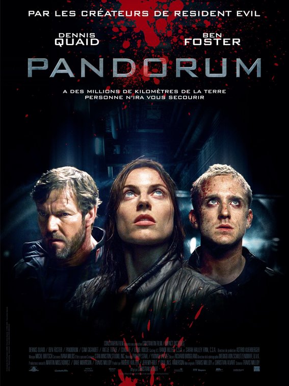1000 piece jigsaw puzzle for the movie poster: Pandorum (2009) ver5
