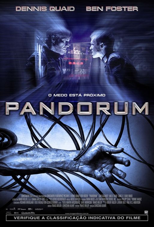 1000 piece jigsaw puzzle for the movie poster: Pandorum (2009) ver7