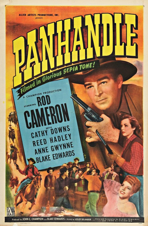 1000 piece jigsaw puzzle for the movie poster: Panhandle (1948)