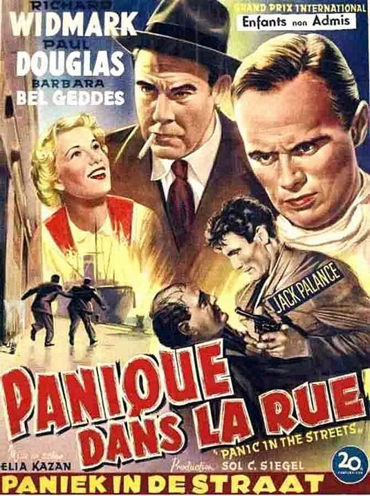 the movie poster: Panic in the Streets (1950) ver3