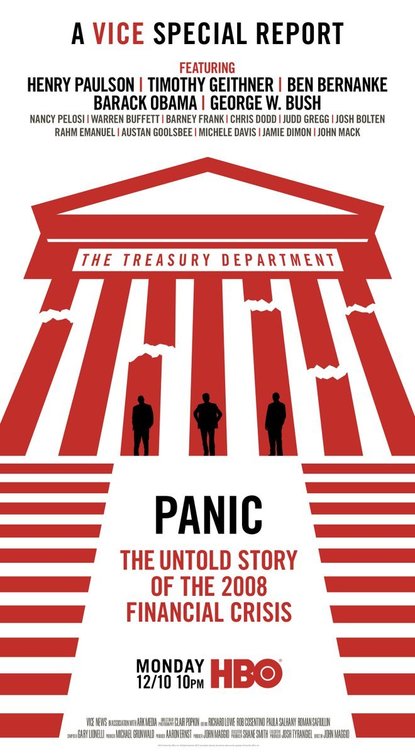 1000 piece jigsaw puzzle for tv poster: Panic: The Untold Story of the 2008 Financial Crisis