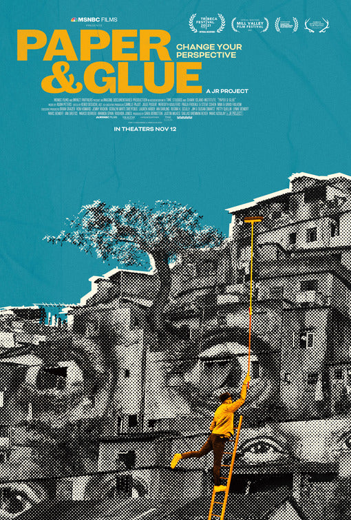 1000 piece jigsaw puzzle for the movie poster: Paper & Glue (2021)