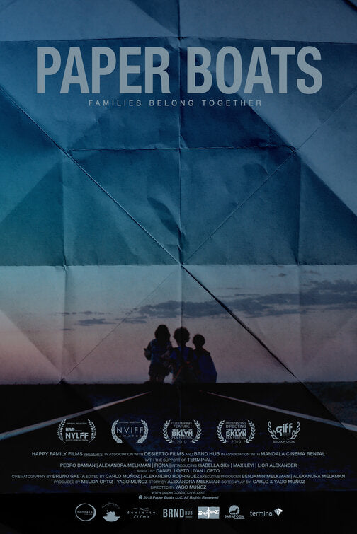 1000 piece jigsaw puzzle for the movie poster: Paper Boats (2019)