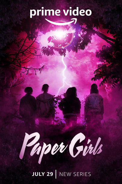 1000 piece jigsaw puzzle for tv poster: Paper Girls