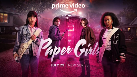 1000 piece jigsaw puzzle for tv poster: Paper Girls, ver2