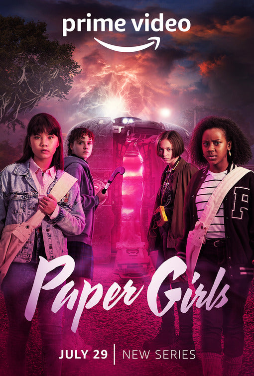 1000 piece jigsaw puzzle for tv poster: Paper Girls, ver4