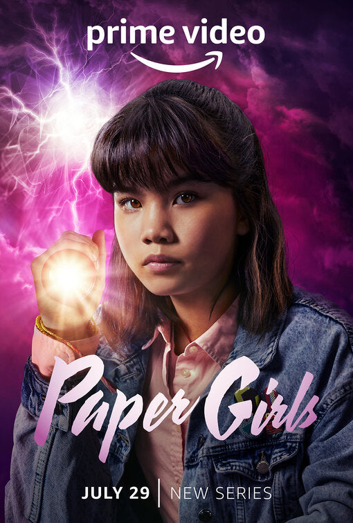 1000 piece jigsaw puzzle for tv poster: Paper Girls, ver8