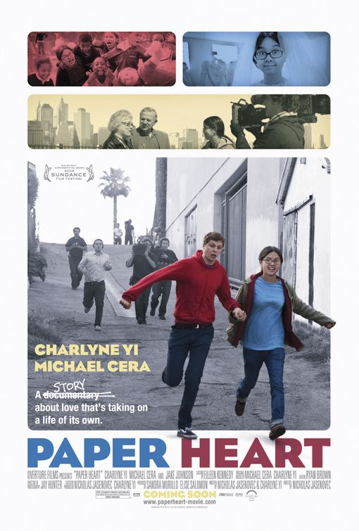 1000 piece jigsaw puzzle for the movie poster: Paper Heart (2009)