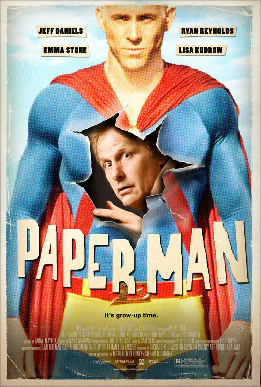 1000 piece jigsaw puzzle for the movie poster: Paper Man (2010) ver2