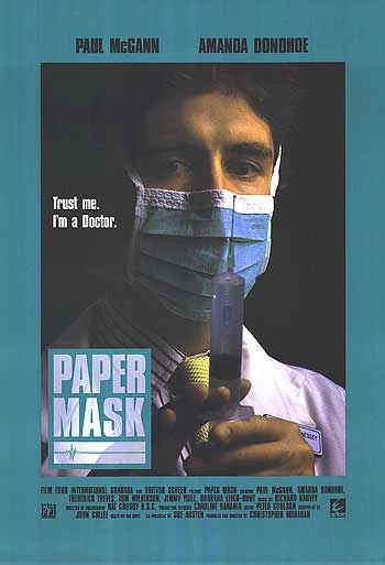 the movie poster: Paper Mask (1991) ver1