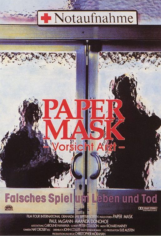 the movie poster: Paper Mask (1991) ver2