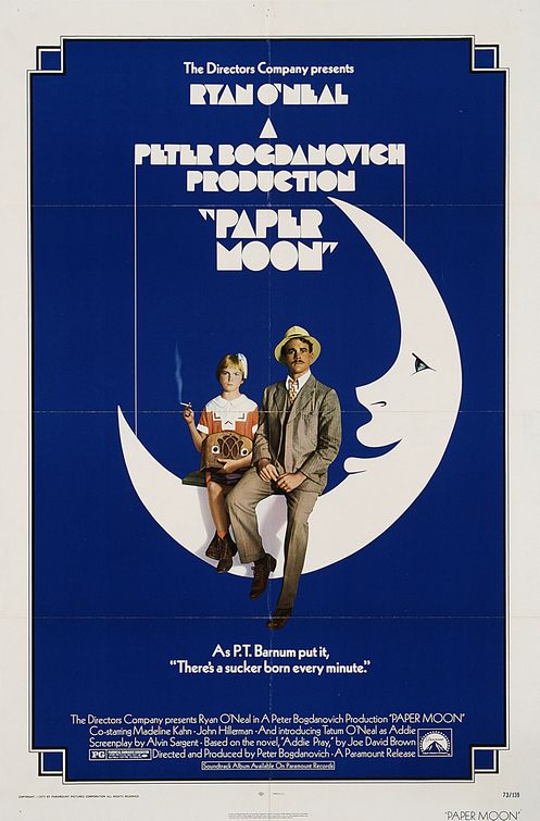 the movie poster: Paper Moon (1973)