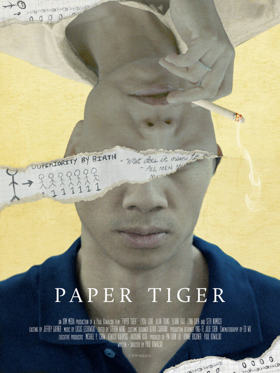 1000 piece jigsaw puzzle for the movie poster: Paper Tiger (2021)