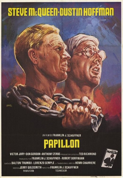 the movie poster: Papillon (1973) ver3