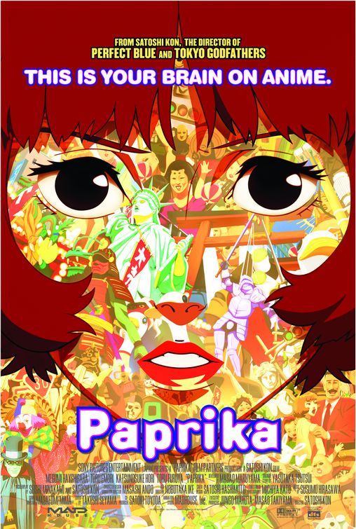 the movie poster: Paprika (2006)