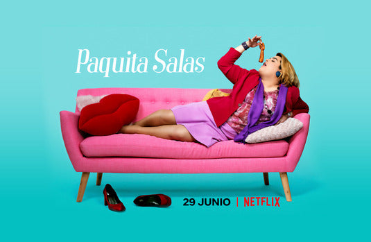 1000 piece jigsaw puzzle for tv poster: Paquita Salas, ver5