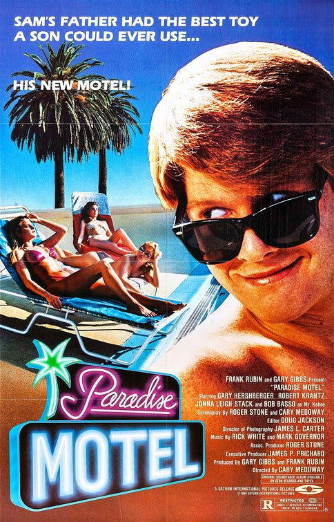 1000 piece jigsaw puzzle for the movie poster: Paradise Motel (1985)