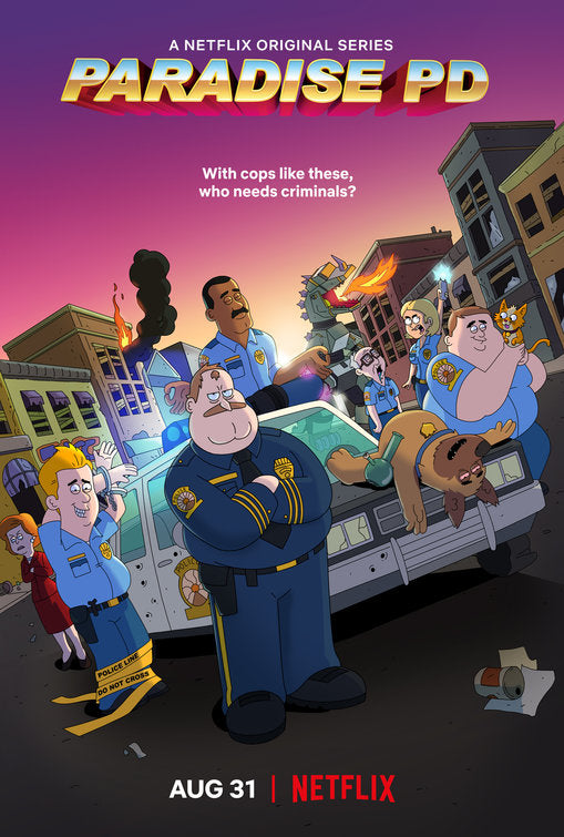 1000 piece jigsaw puzzle for tv poster: Paradise PD