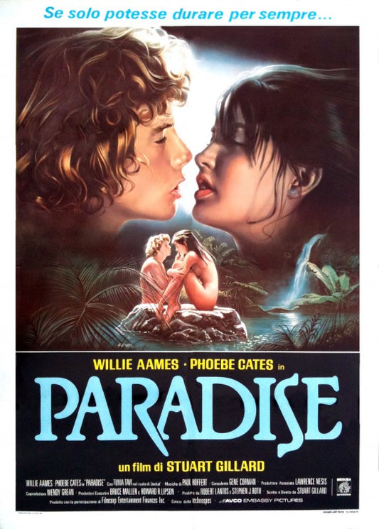 1000 piece jigsaw puzzle for the movie poster: Paradise (1982) ver2