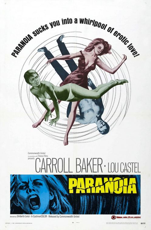 the movie poster: Paranoia (1969)