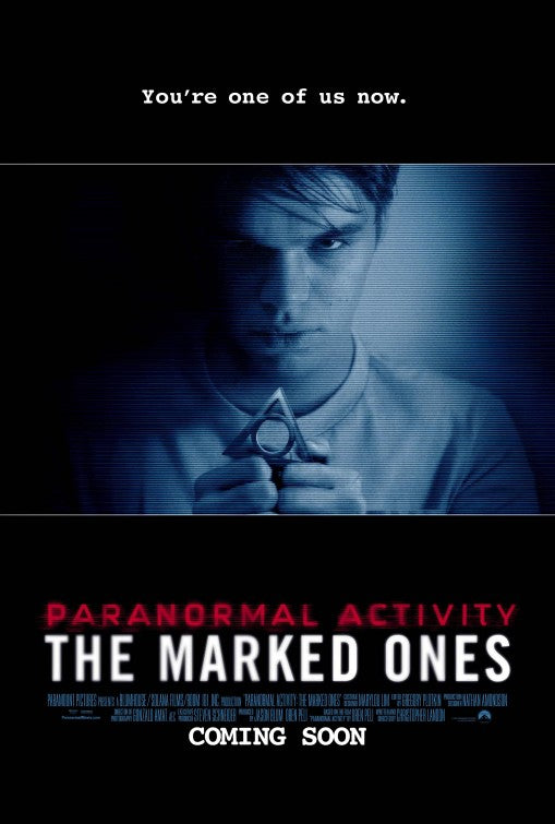 1000 piece jigsaw puzzle for the movie poster: Paranormal Activity: The Marked Ones (2014) ver2