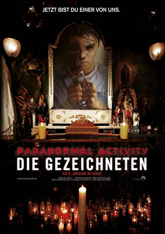 1000 piece jigsaw puzzle for the movie poster: Paranormal Activity: The Marked Ones (2014) ver4