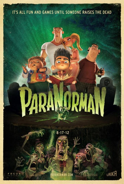 1000 piece jigsaw puzzle for the movie poster: ParaNorman (2012) ver2