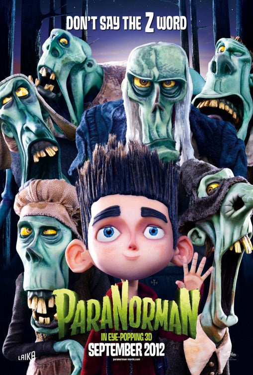 1000 piece jigsaw puzzle for the movie poster: ParaNorman (2012) ver3