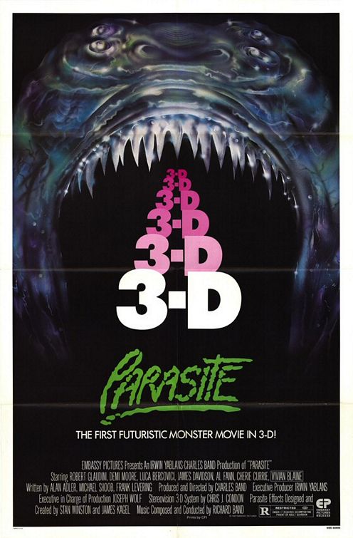 the movie poster: Parasite (1982)