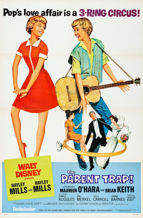1000 piece jigsaw puzzle for the movie poster: The Parent Trap (1961)