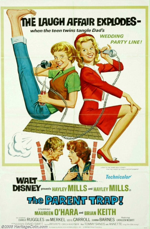 1000 piece jigsaw puzzle for the movie poster: The Parent Trap (1961) ver2