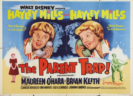 1000 piece jigsaw puzzle for the movie poster: The Parent Trap (1961) ver3
