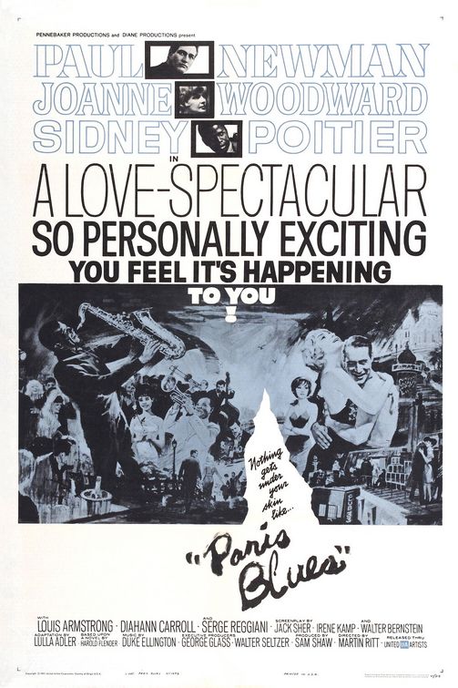 the movie poster: Paris Blues (1961)