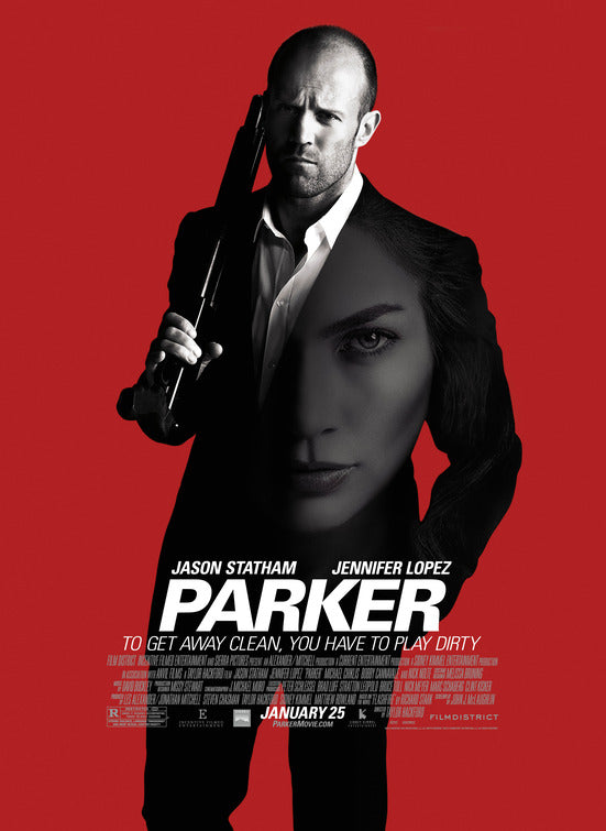 1000 piece jigsaw puzzle for the movie poster: Parker (2013)