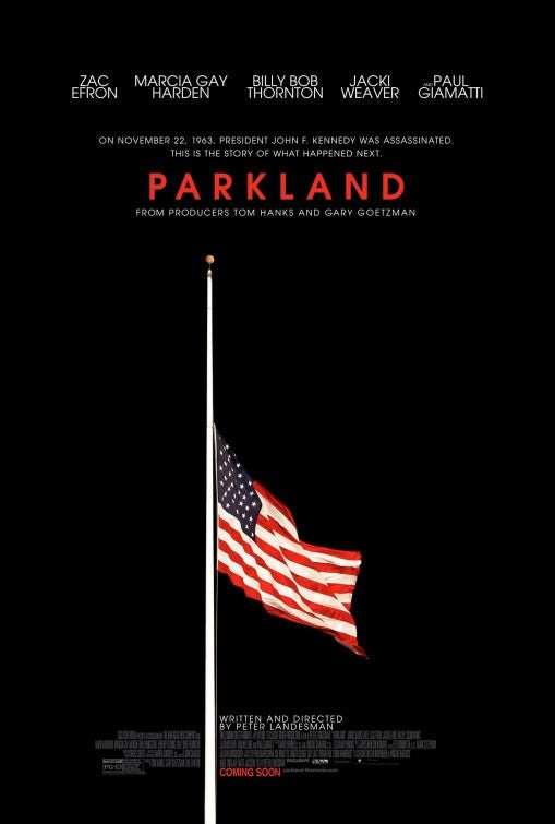 1000 piece jigsaw puzzle for the movie poster: Parkland (2013)