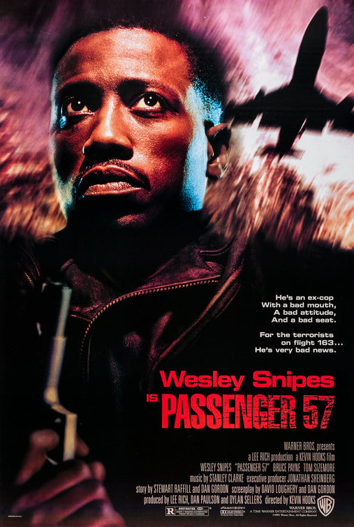 the movie poster: Passenger 57 (1992)